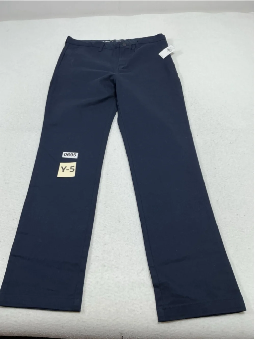 Youth Boys NWT Old Navy Uniform Slacks Nave Size 18 Waist 30 Inch Built In Flex